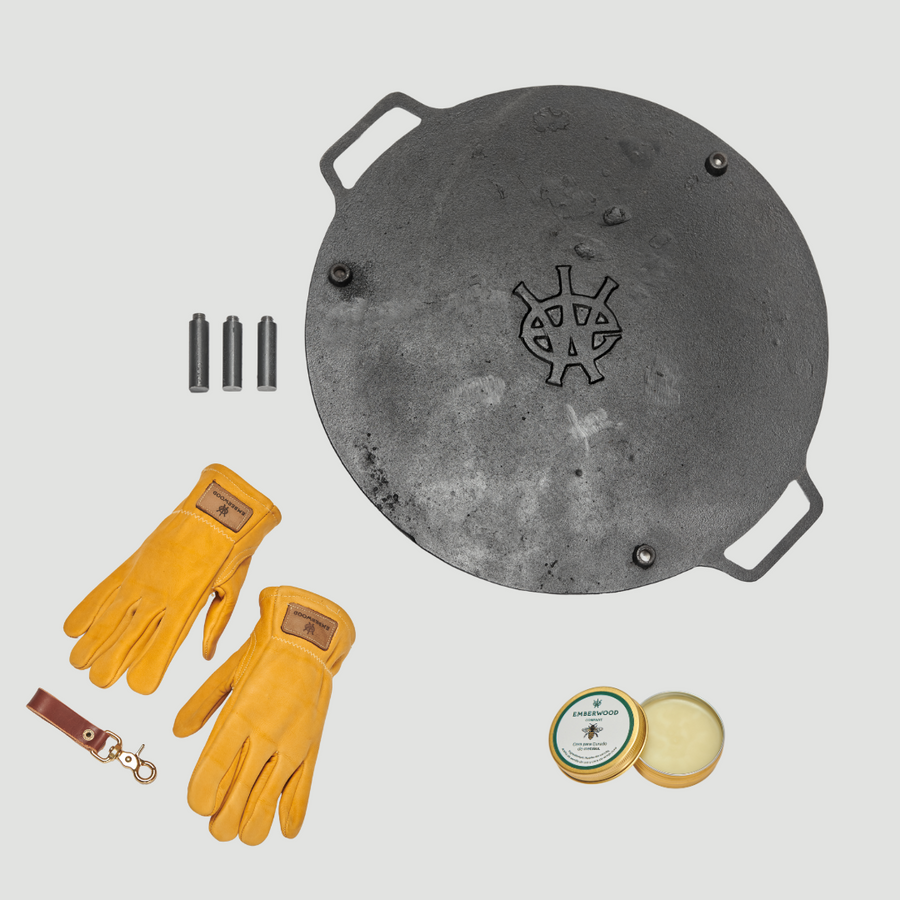 Bundle Plancha, guantes y cera curadora.
