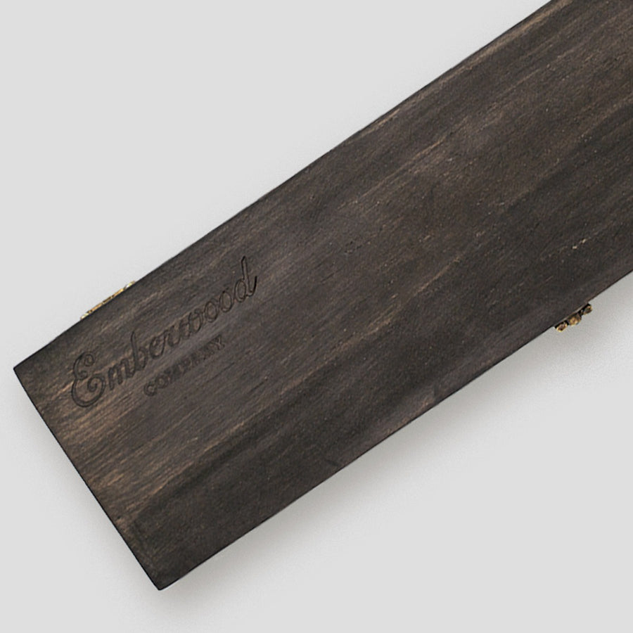 Cuchillo Damasco Emberwood – Patrón Leader